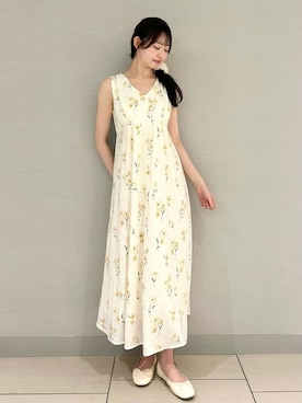 「アイテム（ルームウェア）」を使った、gelato piqueさん（レディース・166cm）の春コーディネート