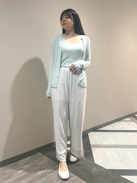 「アイテム（ルームウェア）」を使った、gelato piqueさん（レディース・165cm）の夏コーディネート
