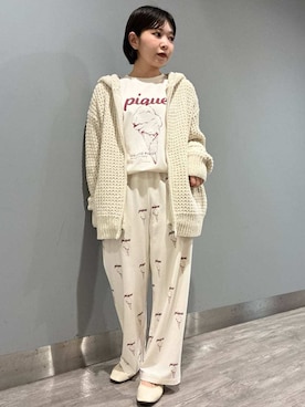 gelato pique（ジェラートピケ）の「【PARIYA】ケーキボーダー