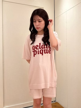 「プルオーバー」｜gelato piqueさん（レディース・151cm）の夏コーディネート