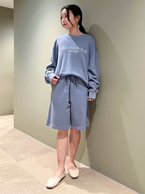 ONLINE限定】【HOMME】コットン裏毛プルオーバー（ルームウェア