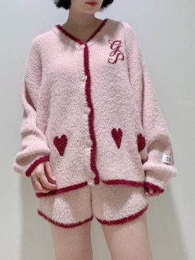 「アイテム（ルームウェア）」を使った、gelato piqueさん（レディース・155cm）の秋コーディネート