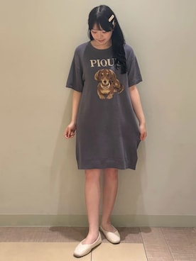「アニマル」｜gelato piqueさん（レディース・158cm）の春コーディネート