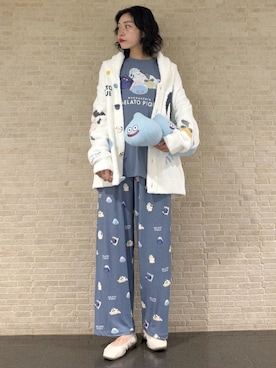 「アイテム（インテリア）」を使った、gelato piqueさん（レディース・168cm）の秋コーディネート