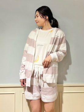 「アイテム（ルームウェア）」を使った、gelato piqueさん（レディース・158cm）の秋コーディネート