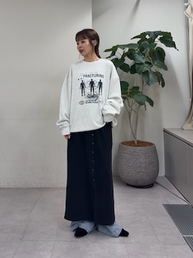 「CIAOPANIC TYPY（チャオパニックティピー）のアイテム（パンツ）」を使った、kyaaaiさん（レディース・156cm）の夏コーディネート