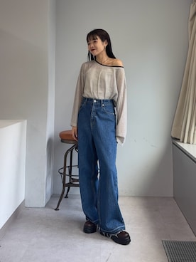 「アイテム（スニーカー）」を使った、kyaaaiさん（レディース・156cm・20代）の秋コーディネート