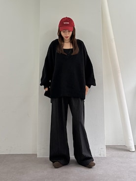 「CIAOPANIC TYPY（チャオパニックティピー）のアイテム」を使った、kyaaaiさん（レディース・156cm）の秋コーディネート