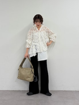 「トレンドコーデ」｜kyaaaiさん（レディース・156cm）の春コーディネート