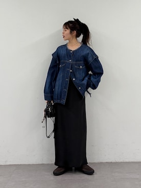 「アイテム（財布/小物）」を使った、kyaaaiさん（レディース・156cm）の冬コーディネート