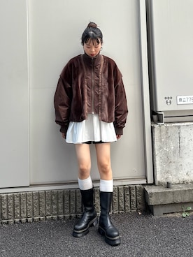 「アイテム（その他アウター）」を使った、kyaaaiさん（レディース・156cm・20代）の夏コーディネート
