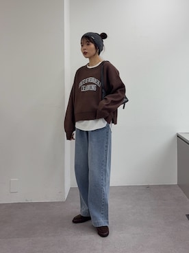 「アイテム（ヘアバンド）」を使った、kyaaaiさん（レディース・156cm）の冬コーディネート