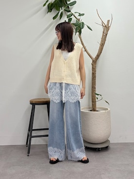 「CIAOPANIC TYPY（チャオパニックティピー）のアイテム（シューズ）」を使った、kyaaaiさん（レディース・156cm）の春コーディネート