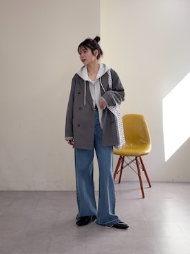 「CIAOPANIC TYPY（チャオパニックティピー）のアイテム（バッグ）」を使った、kyaaaiさん（レディース・156cm）の冬コーディネート