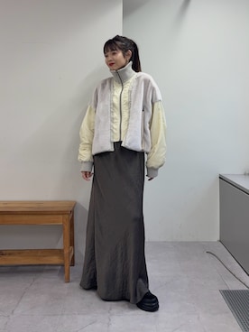 「アイテム（ジャケット/アウター）」を使った、kyaaaiさん（レディース・156cm・20代）の夏コーディネート