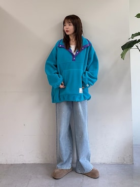 「DISCUS（ディスカス）のアイテム」を使った、kyaaaiさん（レディース・156cm）の秋コーディネート