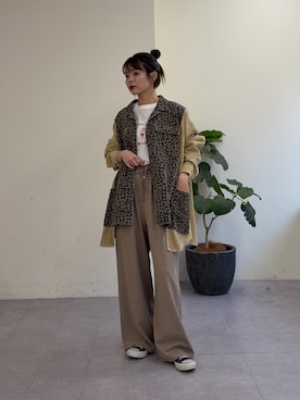 「etsinta（エシンタ）のアイテム」を使った、kyaaaiさん（レディース・156cm）の冬コーディネート