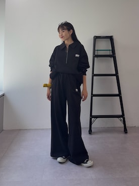「アイテム（スウェット）」を使った、kyaaaiさん（レディース・156cm・20代）の夏コーディネート