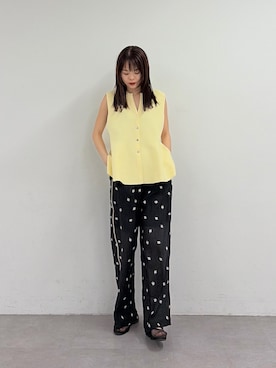 「CIAOPANIC TYPY（チャオパニックティピー）のアイテム（シューズ）」を使った、kyaaaiさん（レディース・156cm）の春コーディネート