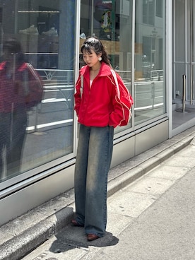 「アイテム（ブルゾン）」を使った、kyaaaiさん（レディース・156cm・20代）の夏コーディネート