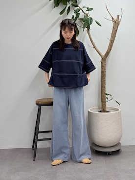 「CIAOPANIC TYPY（チャオパニックティピー）のアイテム（シューズ）」を使った、kyaaaiさん（レディース・156cm）の春コーディネート