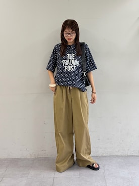「ワッフル」｜kyaaaiさん（レディース・156cm）の夏コーディネート