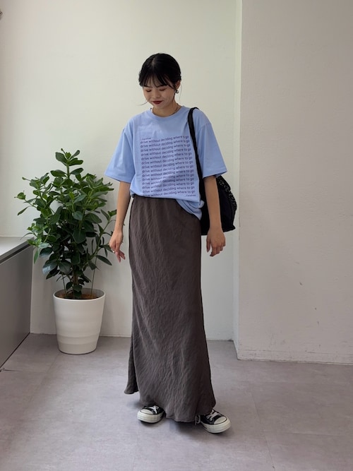 CIAOPANIC TYPYの【UNISEX】【全12色展開】メッセージプリント半袖Teeを使ったコーディネート（ZOZOTOWN Yahoo!店）