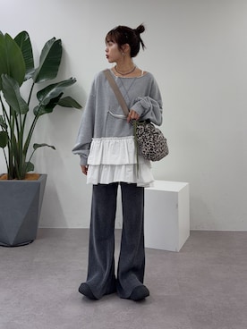 「etsinta（エシンタ）のアイテム」を使った、kyaaaiさん（レディース・156cm）の秋コーディネート