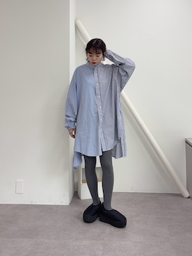 「etsinta（エシンタ）のアイテム（トップス）」を使った、kyaaaiさん（レディース・156cm）の冬コーディネート