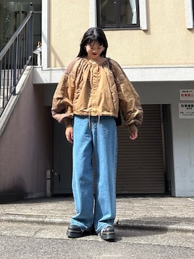 「アイテム（ブルゾン）」を使った、kyaaaiさん（レディース・156cm・20代）の夏コーディネート