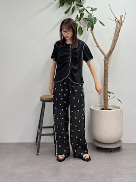 「CIAOPANIC TYPY（チャオパニックティピー）のアイテム（シューズ）」を使った、kyaaaiさん（レディース・156cm）の春コーディネート