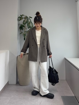 「アイテム（シュシュ）」を使った、kyaaaiさん（レディース・156cm・20代）の秋コーディネート