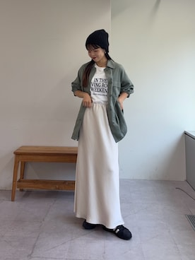 「シンプルコーデ」｜kyaaaiさん（レディース・156cm・20代）の秋コーディネート