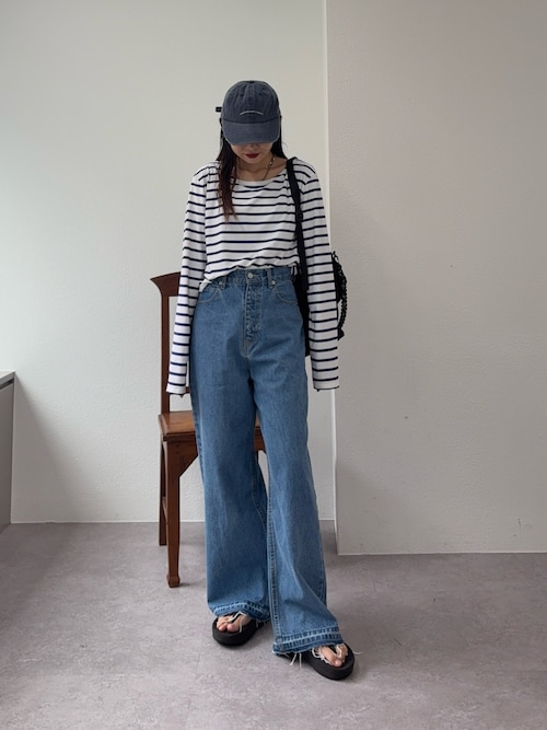 ピグメントロゴ刺繍CAP