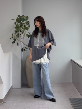 「CIAOPANIC TYPY（チャオパニックティピー）のアイテム（ワンピース/ドレス）」を使った、kyaaaiさん（レディース・156cm）の春コーディネート