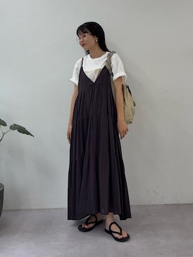 「アイテム（ワンピース/ドレス）」を使った、kyaaaiさん（レディース・156cm・20代）の夏コーディネート