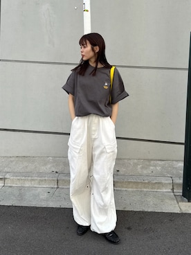 「SEADAM（シーダム）のアイテム」を使った、kyaaaiさん（レディース・156cm）の春コーディネート