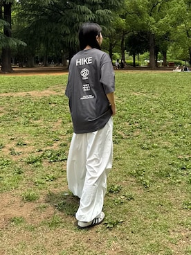 「ナイロンパンツ」｜kyaaaiさん（レディース・156cm・20代）の春コーディネート