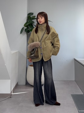 「CIAOPANIC TYPY（チャオパニックティピー）のアイテム（パンツ）」を使った、kyaaaiさん（レディース・156cm）の夏コーディネート