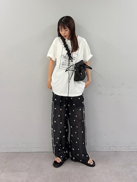 「ラフスタイル」｜kyaaaiさん（レディース・156cm）の夏コーディネート