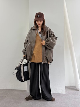「CIAOPANIC TYPY（チャオパニックティピー）のアイテム」を使った、kyaaaiさん（レディース・156cm）の秋コーディネート