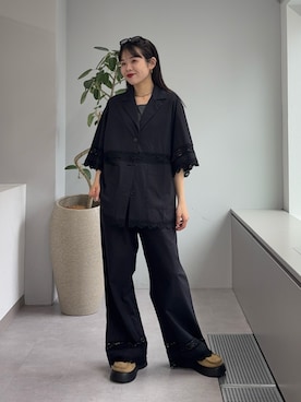 「アイテム（タンクトップ）」を使った、kyaaaiさん（レディース・156cm）の春コーディネート