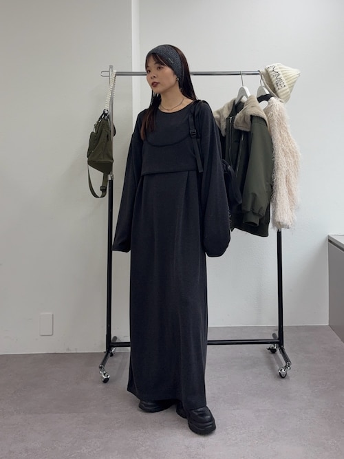 【ビスチェ付き】フリースボーダーアソートワンピース