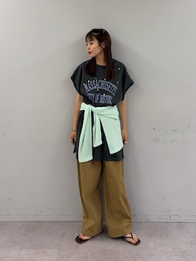kyaaaiさん（レディース・156cm）の夏コーディネート