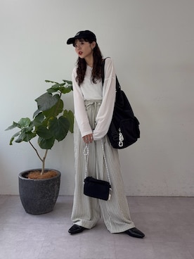 「パジャマ」｜kyaaaiさん（レディース・156cm）の春コーディネート