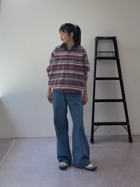 「アイテム（その他トップス）」を使った、kyaaaiさん（レディース・156cm）の夏コーディネート