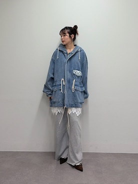 「etsinta（エシンタ）のアイテム」を使った、kyaaaiさん（レディース・156cm）の冬コーディネート