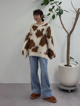 「アイテム（サンダル）」を使った、kyaaaiさん（レディース・156cm・20代）の秋コーディネート