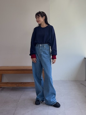「アイテム（パンツ）」を使った、kyaaaiさん（レディース・156cm・20代）の秋コーディネート