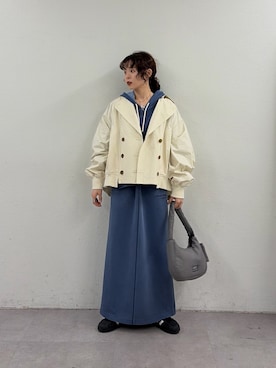 「CIAOPANIC TYPY（チャオパニックティピー）のアイテム（バッグ）」を使った、kyaaaiさん（レディース・156cm）の春コーディネート